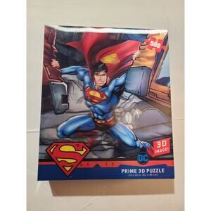 Lenticular Prime 3D 500 piece Puzzle DC Superman Strength